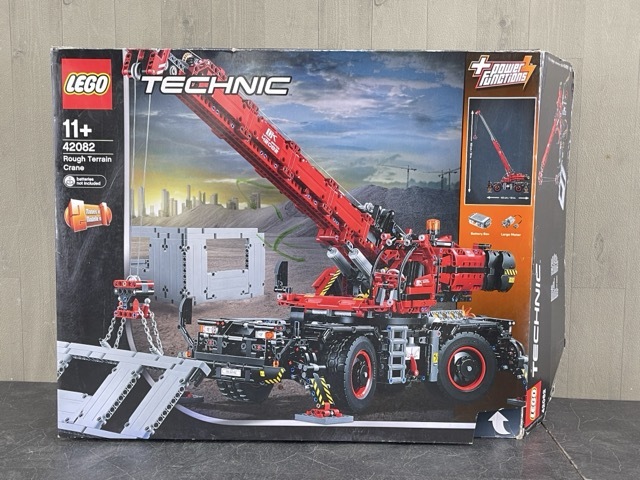  не собран не использовался LEGO 42082 RoughTerrainCrane 11+ TECHNIC Lego Technic все земля форма соответствует type кран игрушка блок /57055