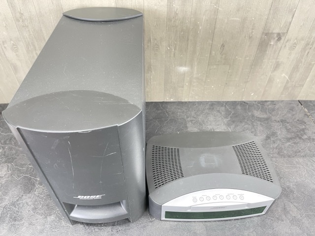 BOSE media center Powered subwoofer set [ used ] BOSE PS3-2-1 AV3-2-1 home theater system no check gray /71278