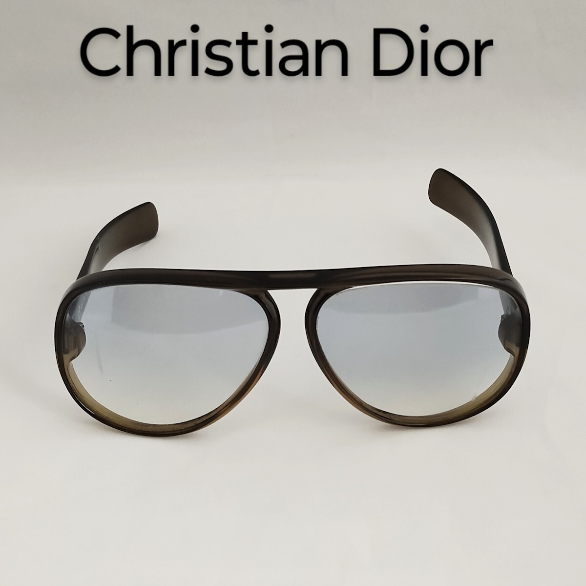 Christian Dior ディオール 1970年〜80年代 サングラス 昭和レトロ ヴィンテージ 難あり 