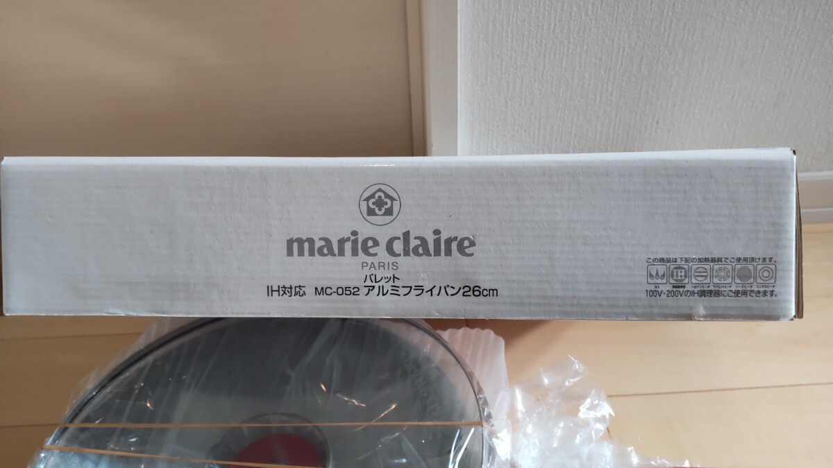  Marie clair не использовался aluminium сковорода стекло крышка имеется 26cm новый жизнь 