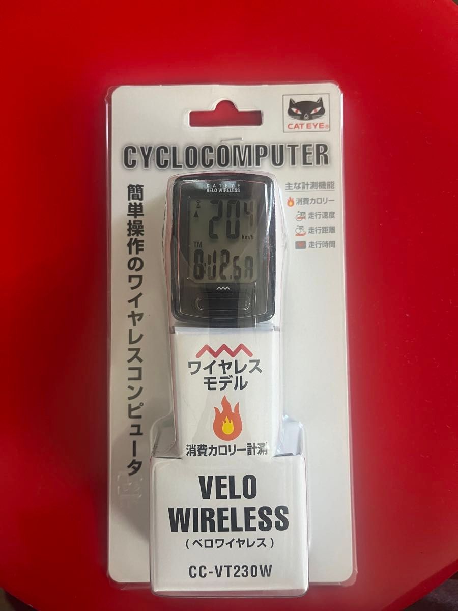 CATEYE サイクルコンピューター ワイヤレス　VELO WIRELESS