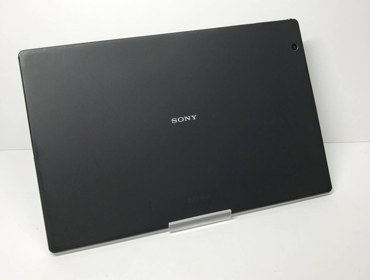 中古品 バッテリー難有 SONY Xperia Z4 Tablet SGP712JP 32GB ブラック WiFiモデル 10.1インチ 本体のみの画像2