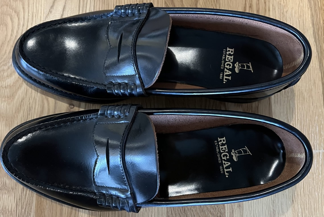 【美品】REGAL リーガル ｜ 2177 ローファー loafer｜ 26 cm/EE ｜Black 黒 _画像2