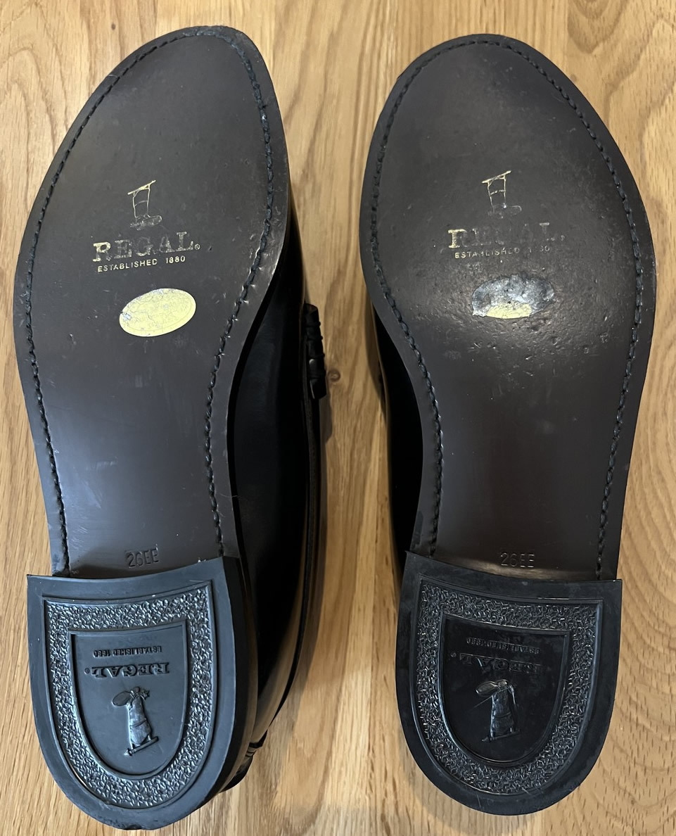 【美品】REGAL リーガル ｜ 2177 ローファー loafer｜ 26 cm/EE ｜Black 黒 _画像7