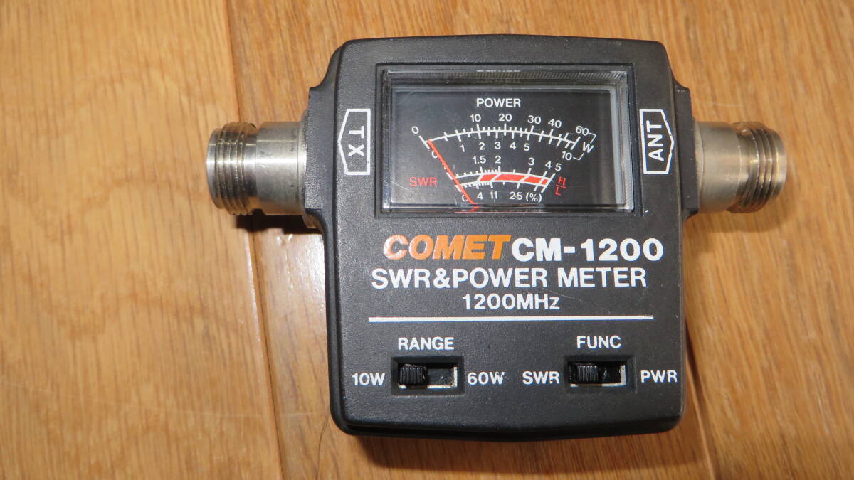 REVEX/COMET passing type SWR meter 2 piece set junk treatment 