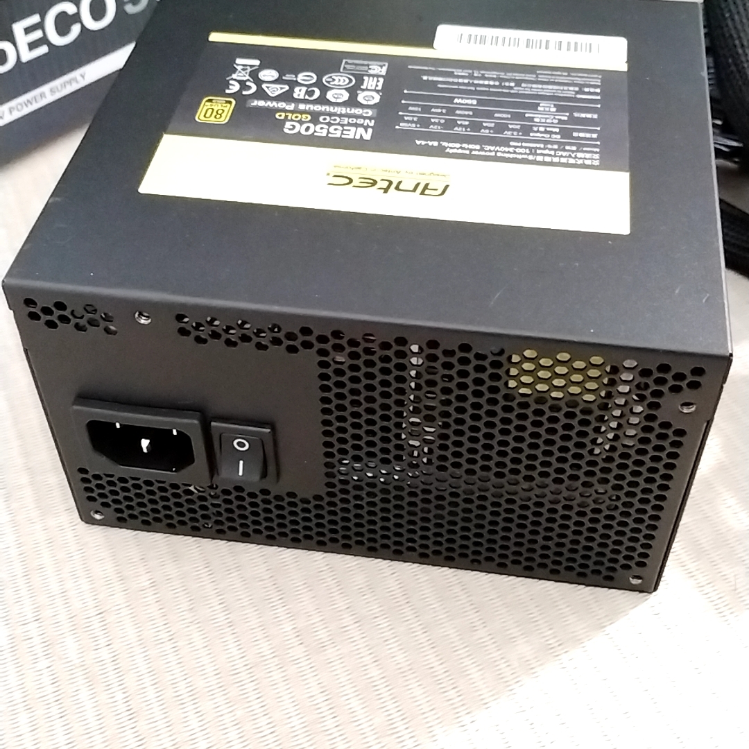 ★動作OK★ Antec NeoECO Gold NE550G 550W 電源ユニットの画像4