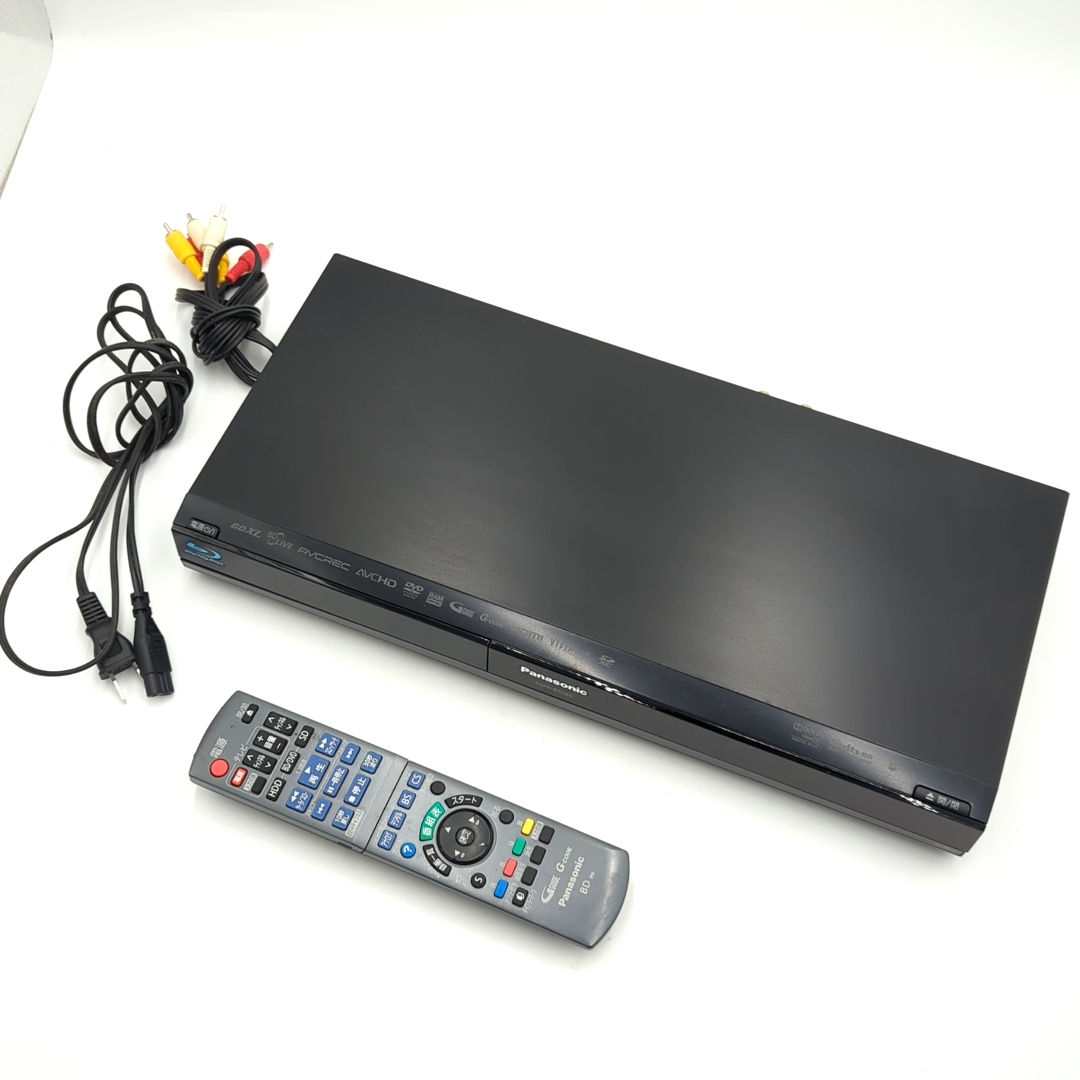 ★動作OK★ Panasonic パナソニック DMR-BR585 ブルーレイディスクレコーダー 2010年製 BD/DVD リモコン付きの画像2