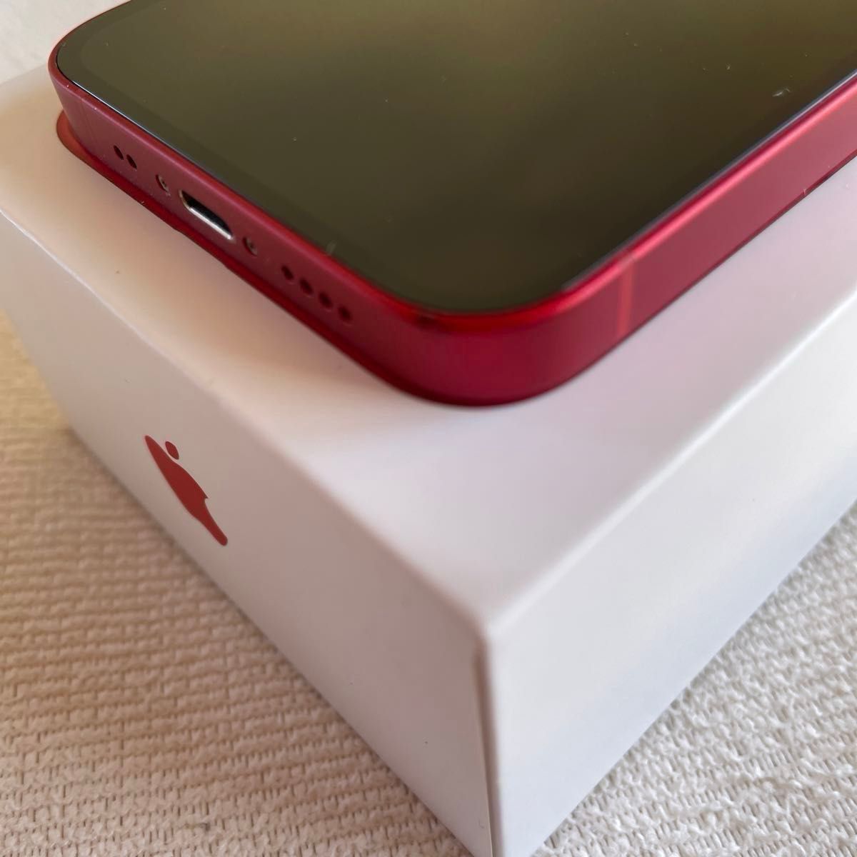 iPhone 13 mini PRODCT  RED 128GB SIMフリー　バッテリー89％　本体のみ　コンパクトにて発送