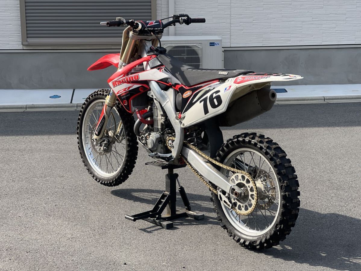 エンジンオーバーホール済み! CRF450R PE05-17000xx 2009年式 インジェクション 付属品多数有り カスタム多数 CRF250R KX250F YZ250F の画像5