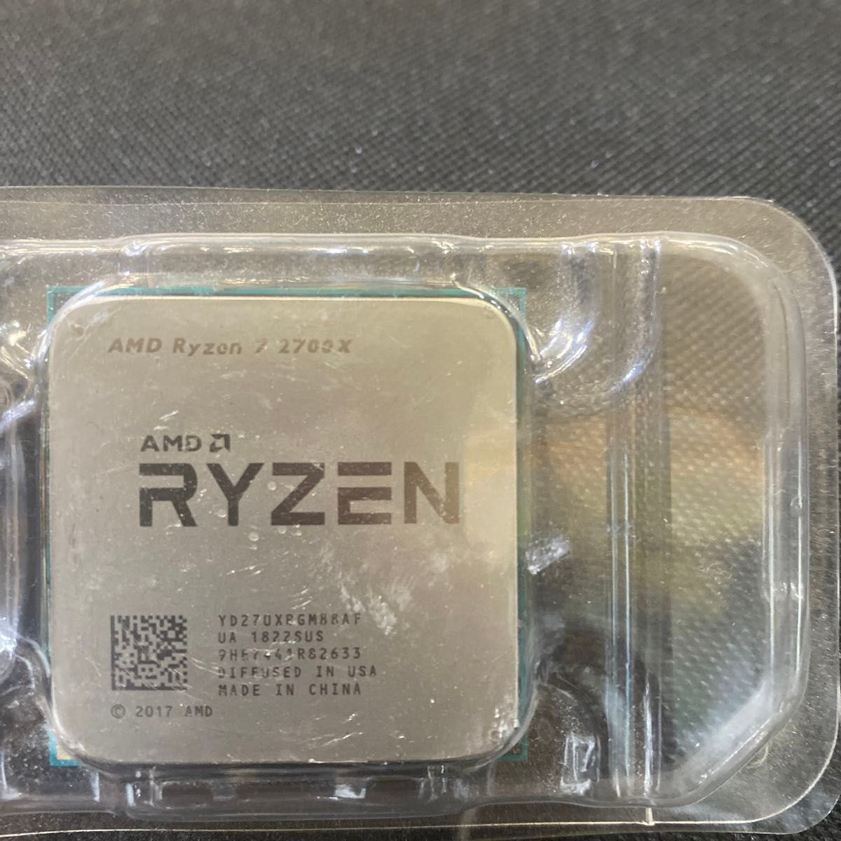 Ryzen 2700X CPU AMD 動作品取り外し