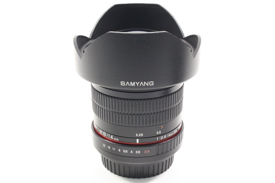 【 HORITA CAMERA 】A(極上品) 2917 SAMYANG 14mm F2.8 ED AS IF UMC E0048 キヤノン Canon用 単焦点 大口径_画像4