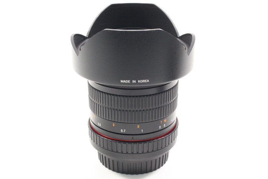 【 HORITA CAMERA 】A(極上品) 2917 SAMYANG 14mm F2.8 ED AS IF UMC E0048 キヤノン Canon用 単焦点 大口径_画像5