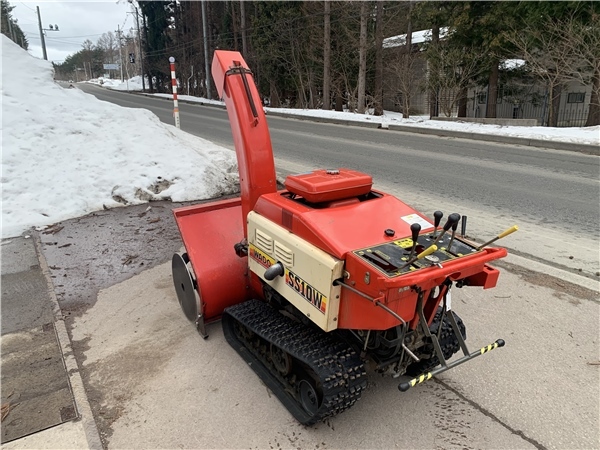 青森発 ワドー WADO 除雪機 SS10W 始動確認済み オーガハウジング セルスタート ロビンエンジン 型式EY40 和同産業 売切!!の画像2