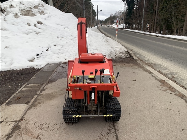 青森発 ワドー WADO 除雪機 SS10W 始動確認済み オーガハウジング セルスタート ロビンエンジン 型式EY40 和同産業 売切!!の画像4