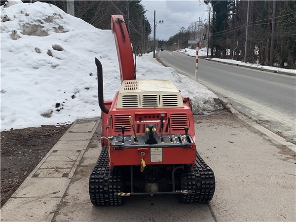 青森発 ワドー WADO 除雪機 SS16W 始動確認済み ディーゼル セルスタート ダブルオーガ ハウジング 和同 産業 売切!!の画像4