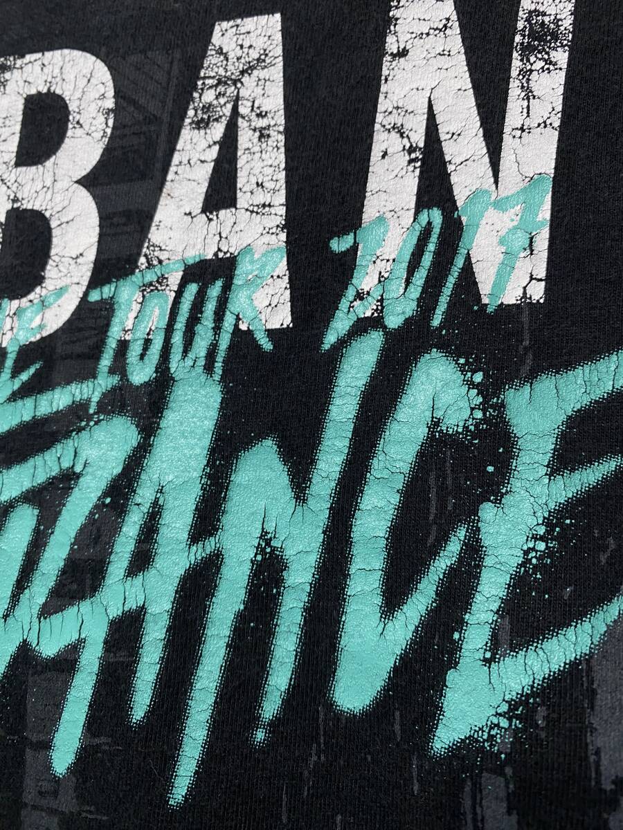 ★ BIG BANG JAPAN DOME TOUR 2017 LAST DANCE ラストダンス 半袖 Tシャツ M 黒 ブラック K-POP 日本ドーム ライブ ツアー グッズ_画像6