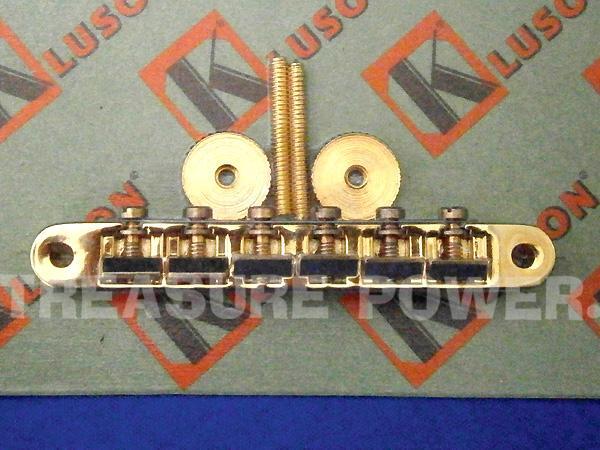 【tp】新品 今回のみ値下げ ABR-1 Bridge (ブリッジ) Gold inch size 即決有 Gibson等のリプレイスメントへ Kluson Parts インチサイズの画像3