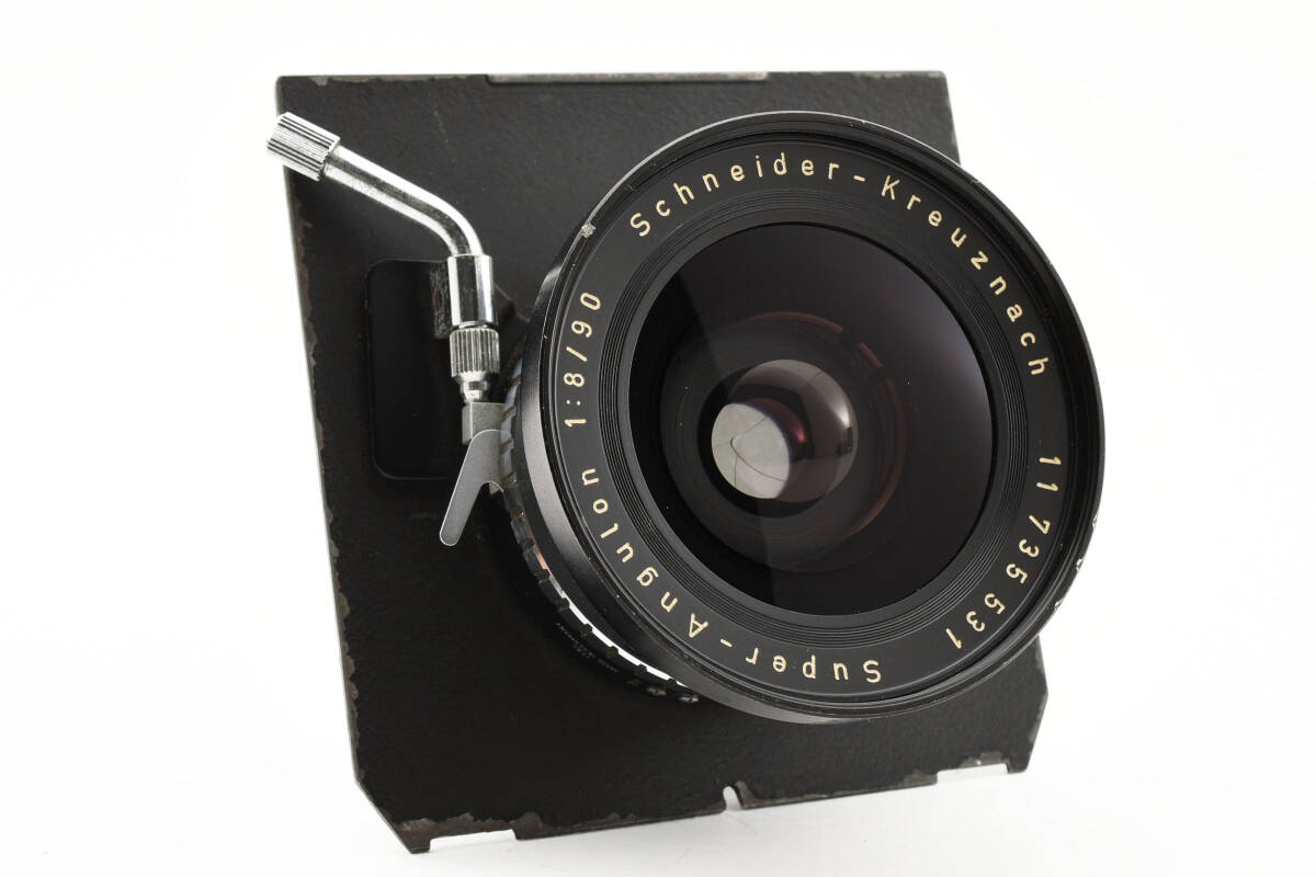 【良品】Schneider-Kreuznach Super-Angulon 90mm f/8 Large Format Lens 大判中判レンズ 8175_画像3