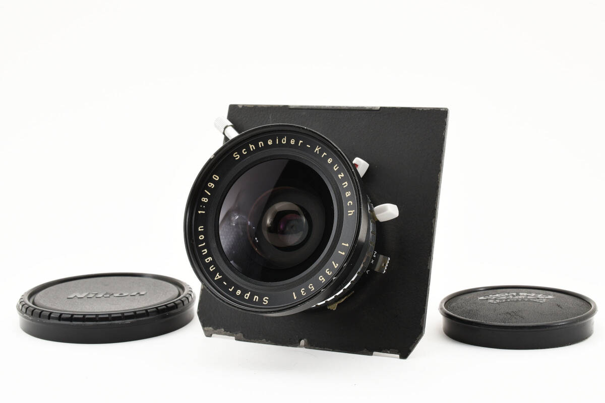 【良品】Schneider-Kreuznach Super-Angulon 90mm f/8 Large Format Lens 大判中判レンズ 8175_画像1