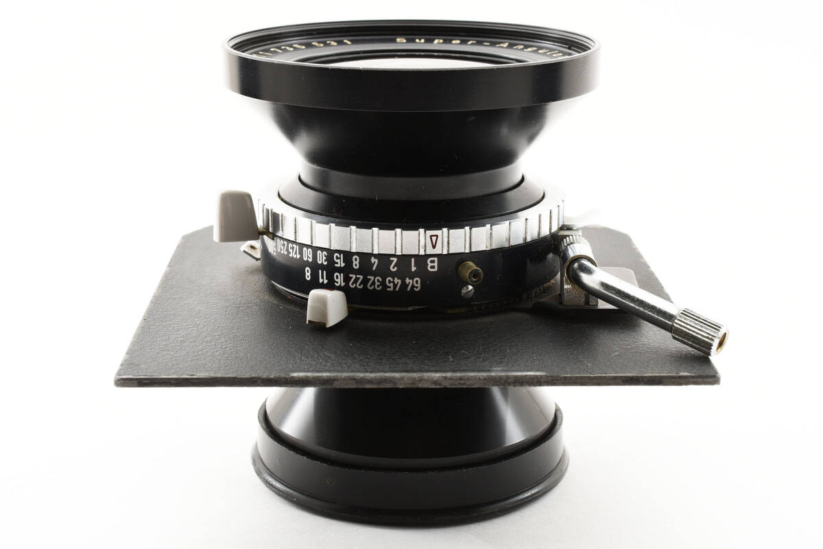 【良品】Schneider-Kreuznach Super-Angulon 90mm f/8 Large Format Lens 大判中判レンズ 8175_画像9