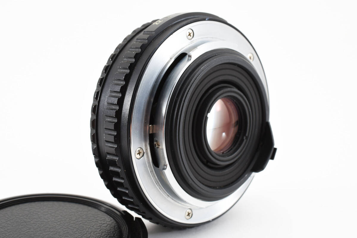 【良品】ペンタックス Pentax SMC Pentax-M 40mm F/2.8 Wide Angle Pancake MF Lens マニュアルフォーカス 9437_画像5