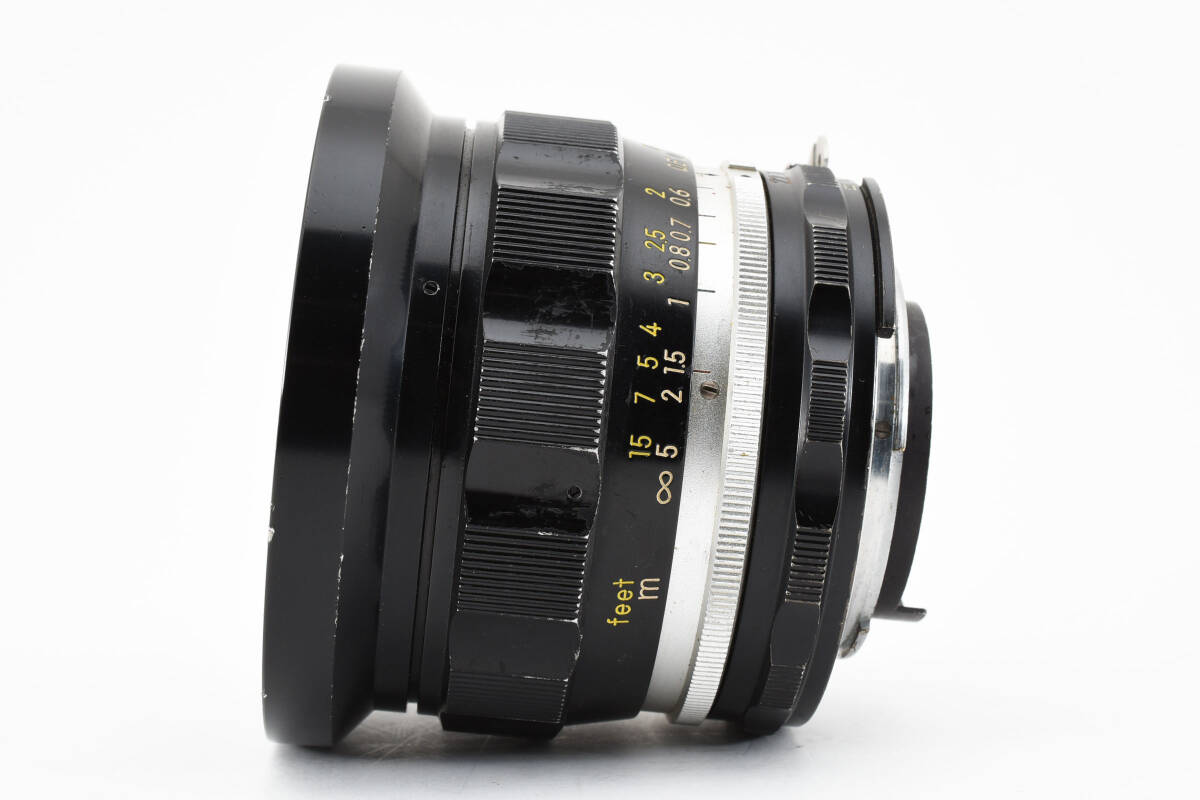 【並品】ニコン Nikon Nikkor-UD Auto 20mm f/3.5 Ai Converted Wide Angle MF Lens マニュアルフォーカス 9440_画像6