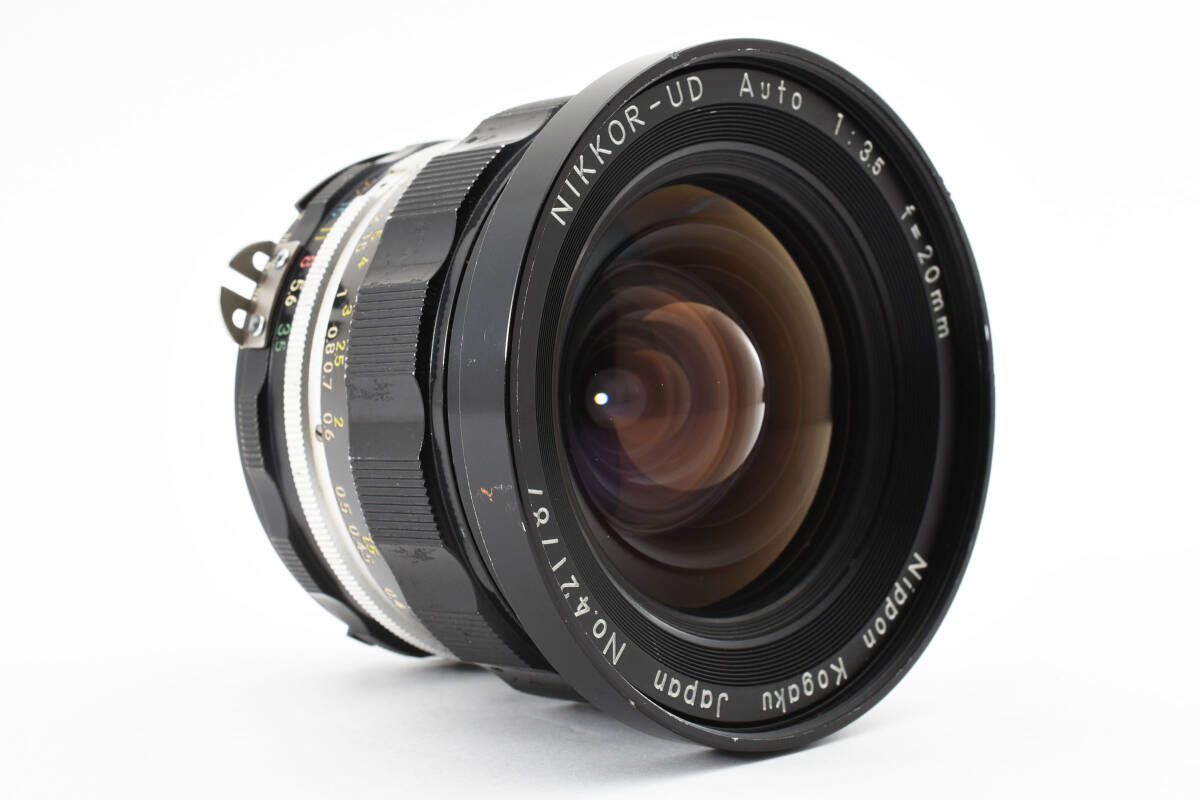 【並品】ニコン Nikon Nikkor-UD Auto 20mm f/3.5 Ai Converted Wide Angle MF Lens マニュアルフォーカス 9440_画像3
