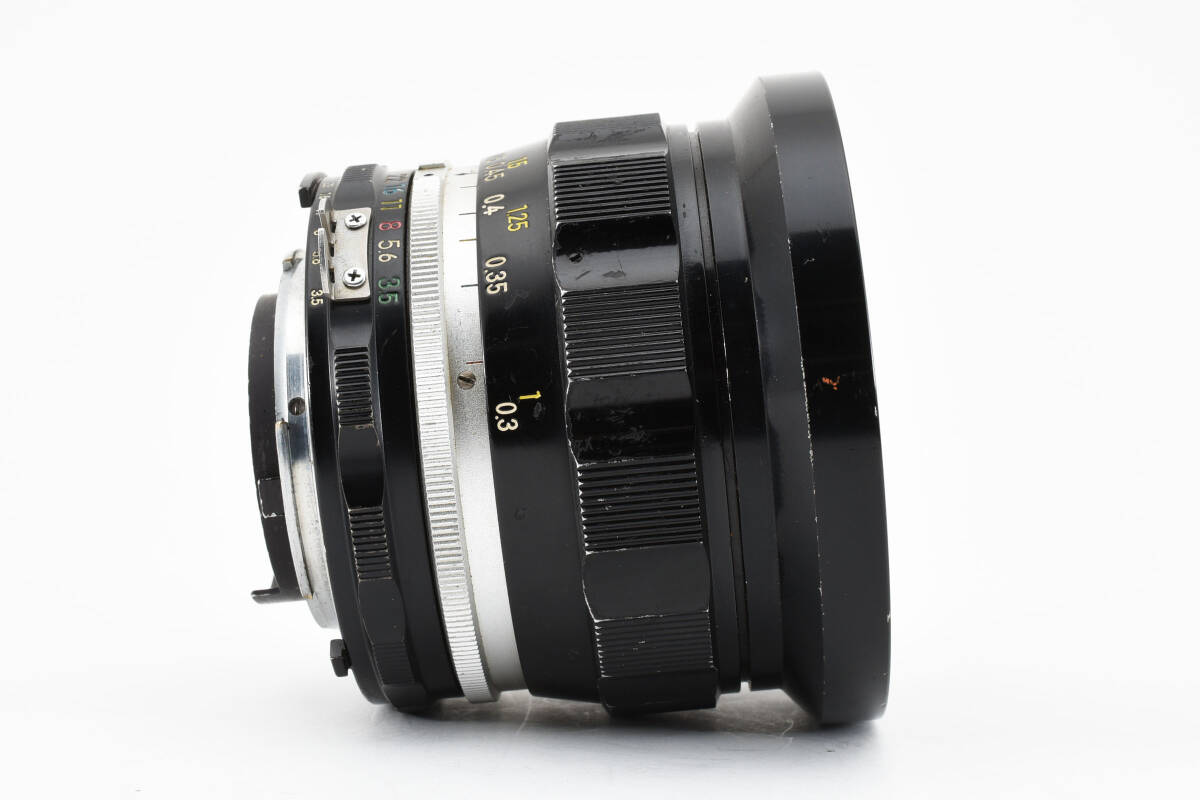 【並品】ニコン Nikon Nikkor-UD Auto 20mm f/3.5 Ai Converted Wide Angle MF Lens マニュアルフォーカス 9440_画像7