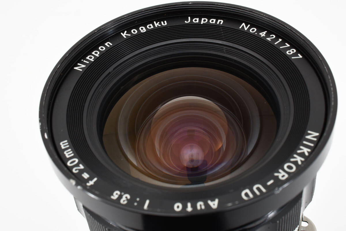 【並品】ニコン Nikon Nikkor-UD Auto 20mm f/3.5 Ai Converted Wide Angle MF Lens マニュアルフォーカス 9440_画像10