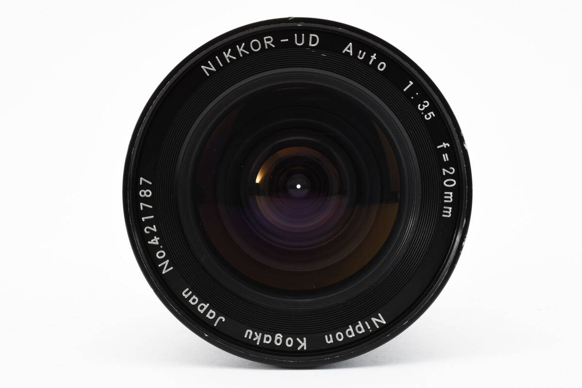 【並品】ニコン Nikon Nikkor-UD Auto 20mm f/3.5 Ai Converted Wide Angle MF Lens マニュアルフォーカス 9440_画像2