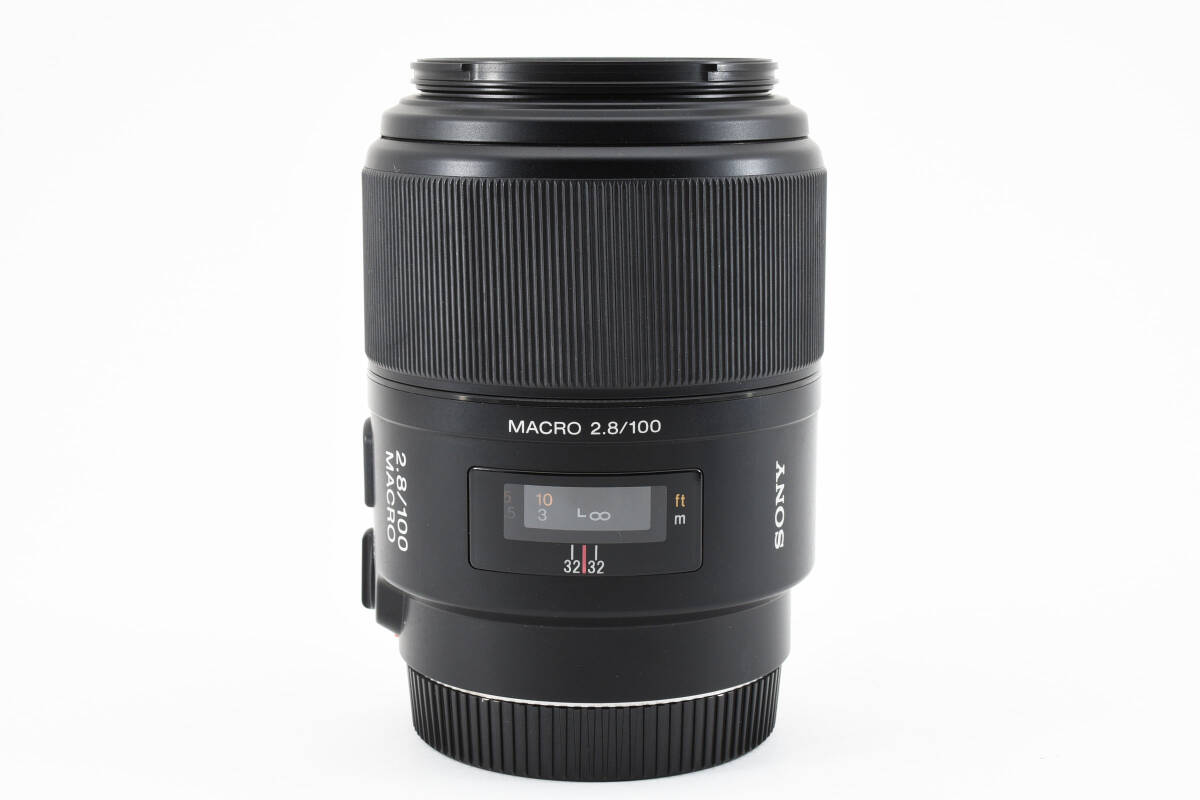 【美品】ソニー SONY 100mm F/2.8 MACRO SAL100M28 AF Lens For Sony Minolta A Mount オートフォーカス 9443_画像9