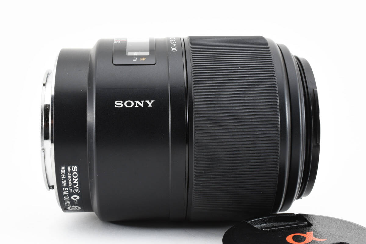 【美品】ソニー SONY 100mm F/2.8 MACRO SAL100M28 AF Lens For Sony Minolta A Mount オートフォーカス 9443_画像8