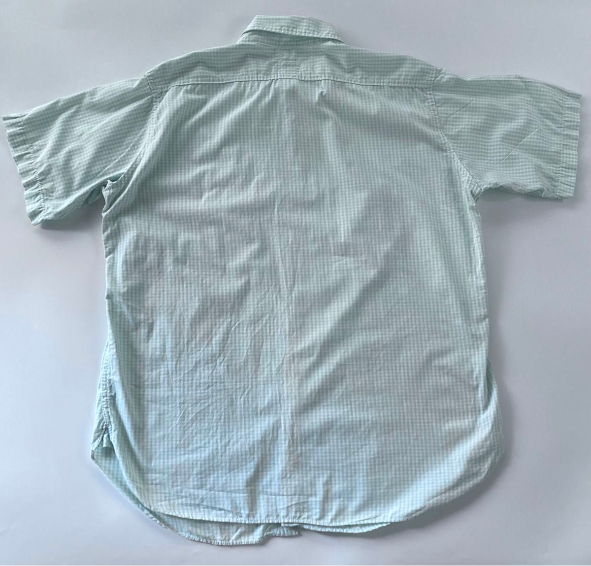 POST O'ALLS 米国製 半袖ワークシャツ XL グリーン