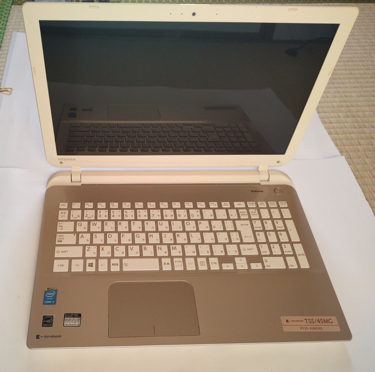 TOSHIBA　T55/45MG  ノートパソコン 