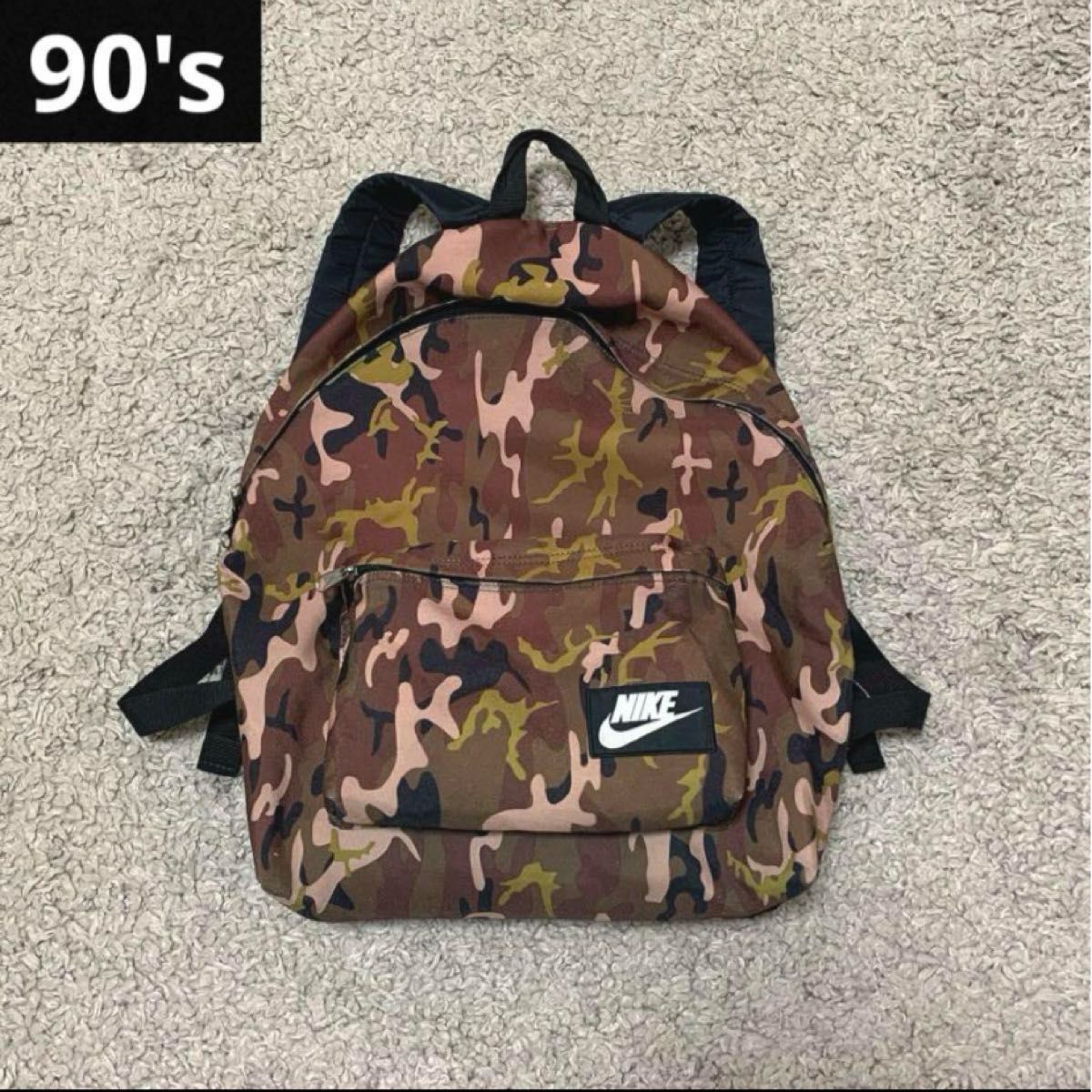 90s 白タグ NIKE カモフラ 迷彩 リュック archive y2k 90s 白タグ NIKE カモフラ 迷彩 リュック archive y2k