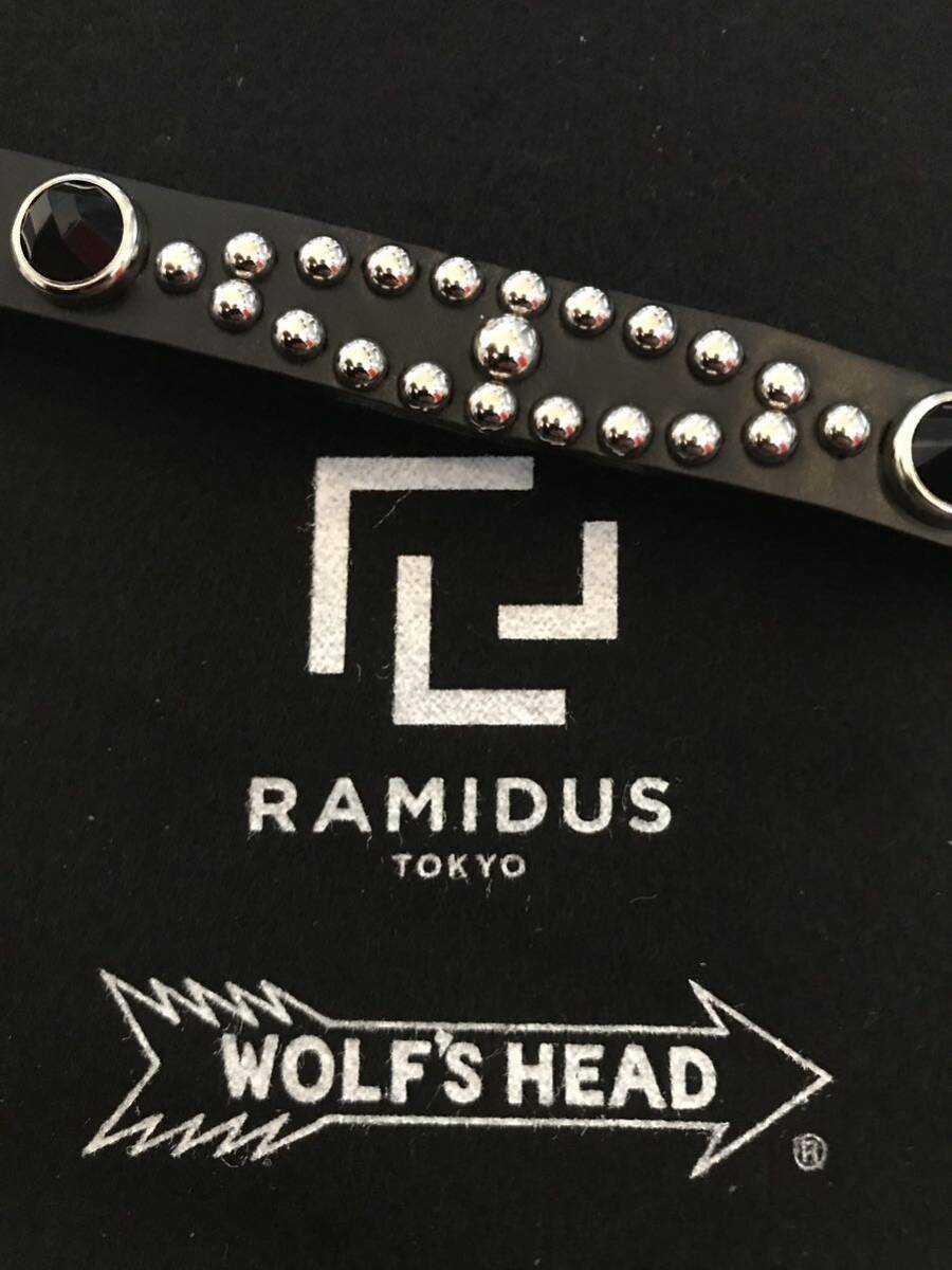 WOLF’S HEAD × RAMIDUS WRIST BAND 15mm-3
