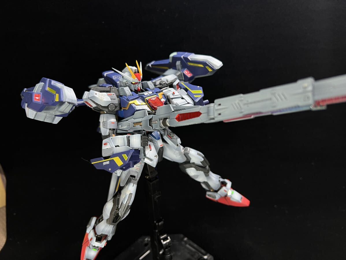 MGストライクガンダム/ライトニングストライカー/エールストライカーパック完成品 _画像7