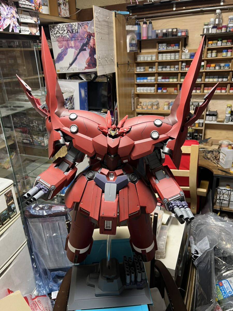 完成品 ネオジオング全塗装完成品　サイコシャードセット　ガンプラ _画像1