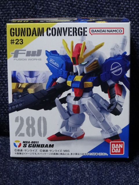 新品■「FW GUNDAM CONVERGE #23」(280)Ｓガンダムの画像1