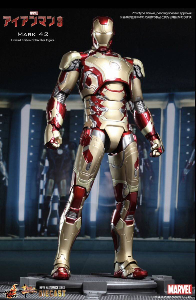 【ムービー・マスターピース ＤＩＥＣＡＳＴ】『アイアンマン３』1/6スケールフィギュア　アイアンマン・マーク４２ Iron Man 3 - Mark 42_画像8