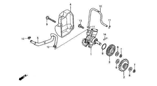 ホンダ純正燃料ホース 内径3.0mm / 1m フューエル ホース 流用 オイルパス チューブ 補修 MC11 MC16 NSR250R MC21 MC28 MD24 CRM250 MD32の画像7