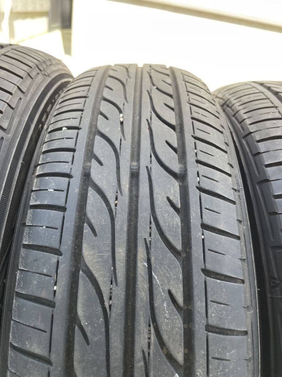 ダンロップEC202 14インチタイヤ 155/65R14 20年製4本セット バリ山の画像4