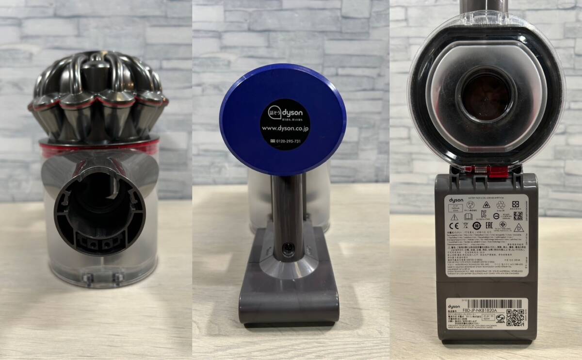 分解清掃済み SV10 中古 現状品 Dyson ダイソン サイクロン コードレスクリーナー コードレス 掃除機 SV10 付属品付きの画像3