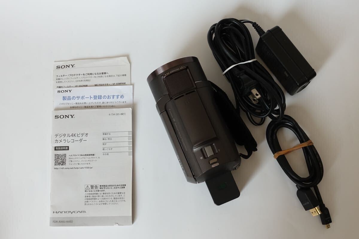 SONY HANDYCAM ソニーデジタルビデオカメラ FDR-AX45_画像8