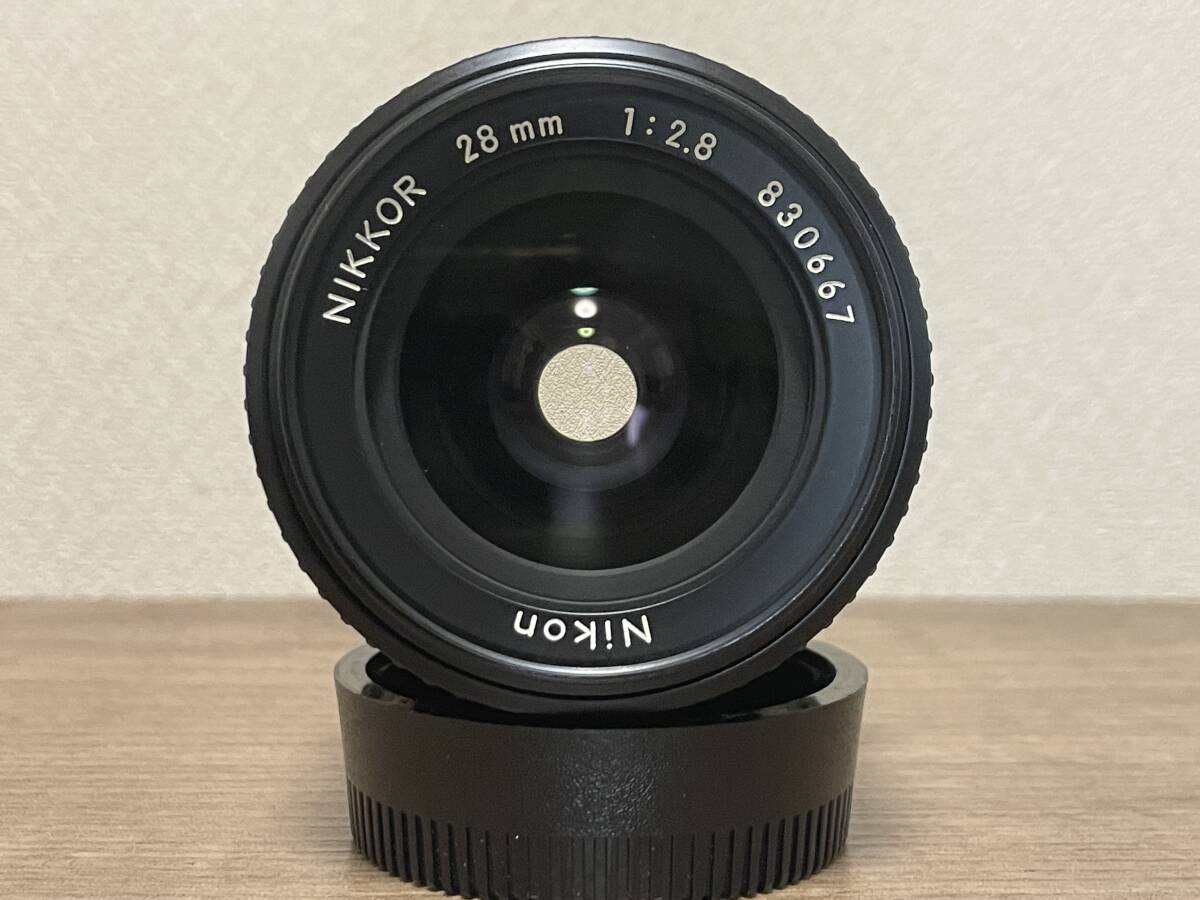 [ ultimate beautiful goods ]Nikon Nikon NIKKOR AI-S Ais 28mm f/2.8 MF Lens