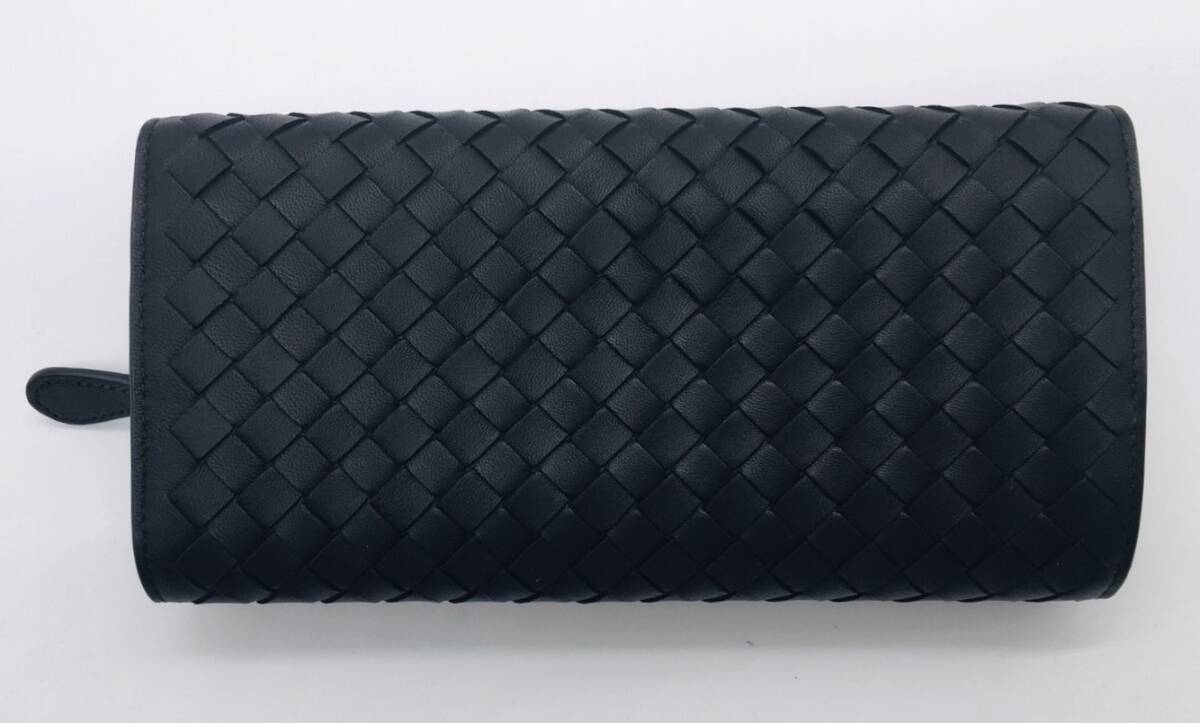 【9309】未使用保管品 ボッテガヴェネタ BOTTEGA VENETA 二つ折り 長財布 メンズ_画像3