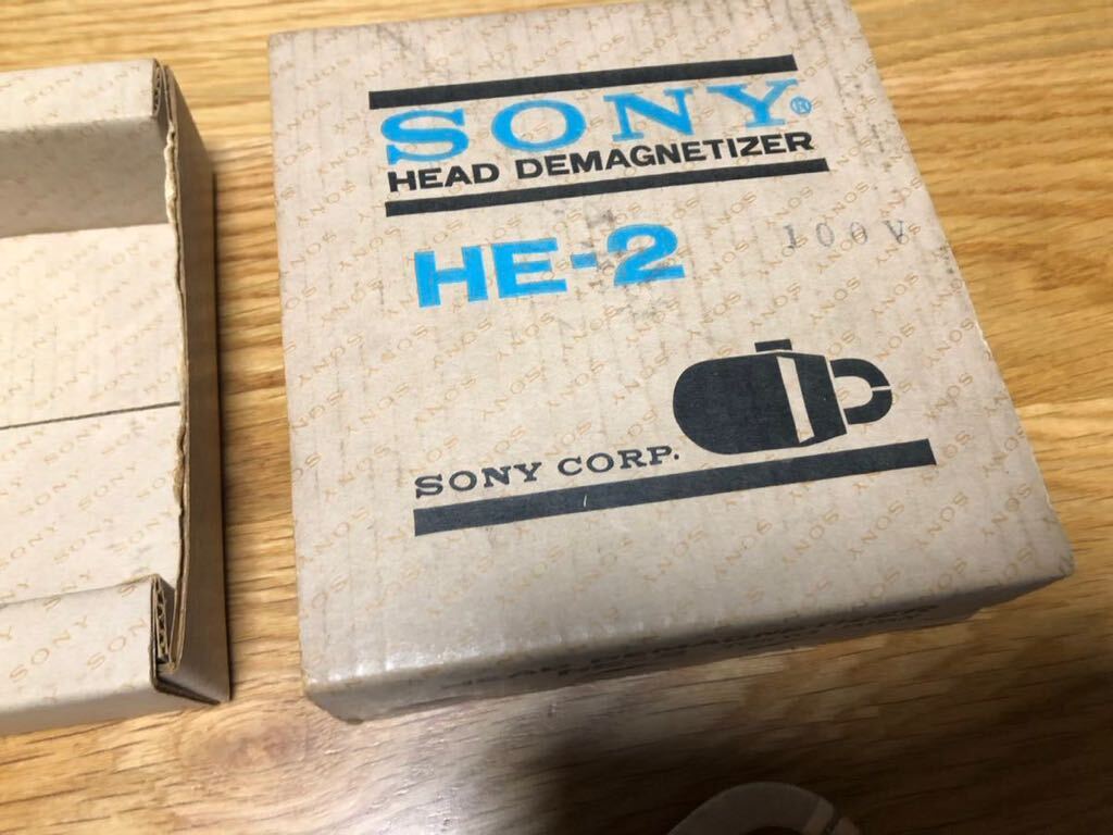 SONY◆ヘッド ディスクネイザー イレイサー HE-2 消磁◆HEAD DEMAGNETIZER の画像2