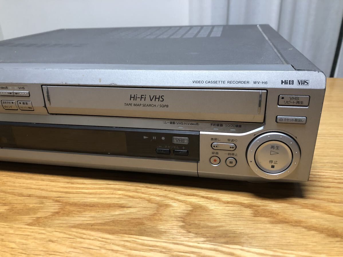 SONY◆ソニー Hi8/VHSビデオデッキ WV-H6 ◆8mm ビデオレコーダー ジャンクの画像2