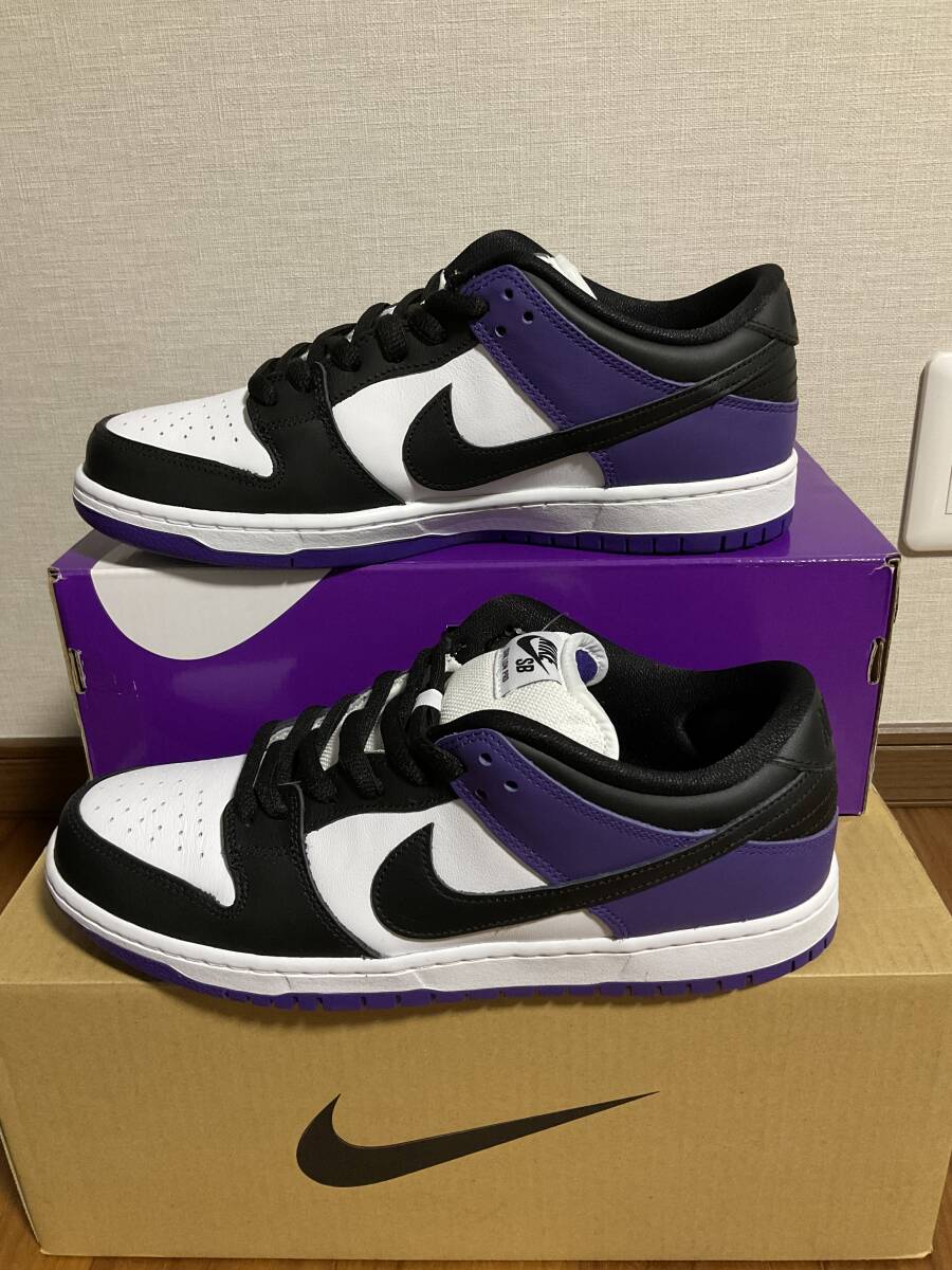 新品即決送料無料 28cm SB DUNK LOW PRO Court Purple コートパープル _画像6