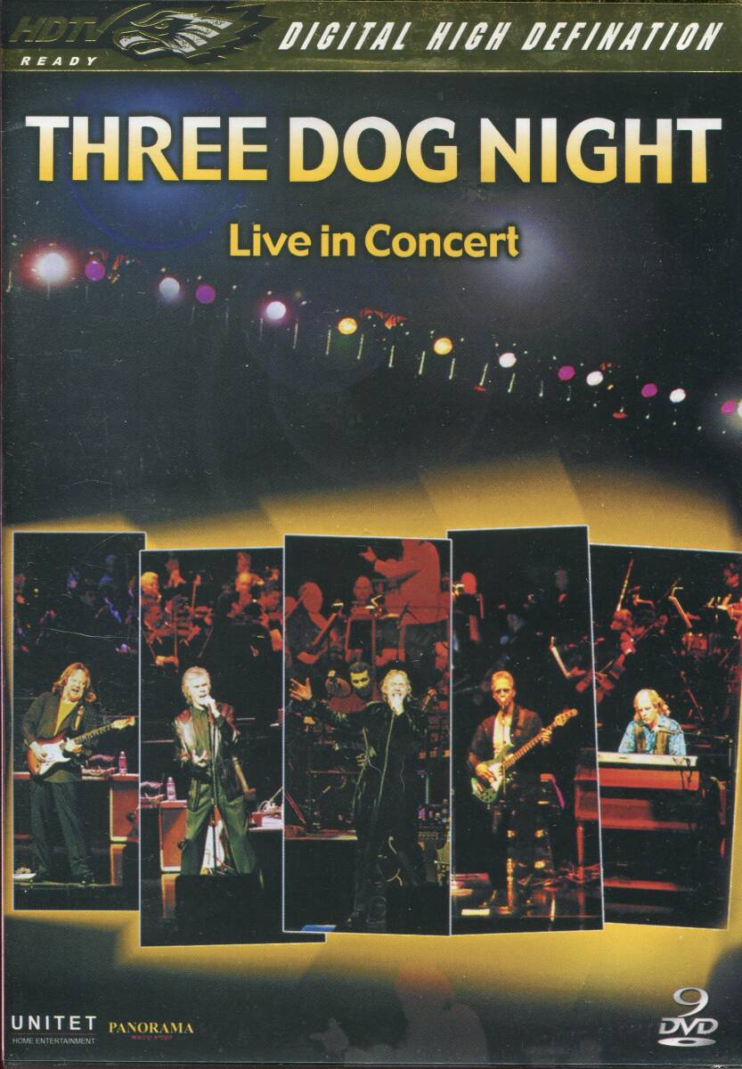 THREE DOG NIGHT / LIVE in Concert【DVD】スリー・ドッグ・ナイト _画像1